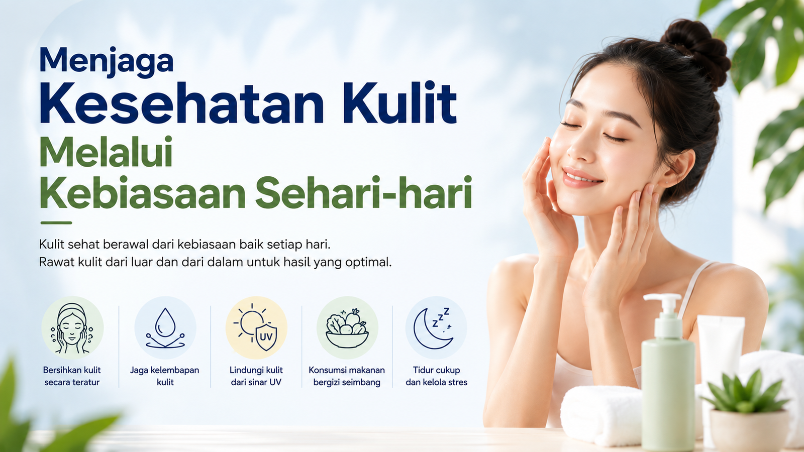 Menjaga Kesehatan Kulit Melalui Kebiasaan Sehari-hari