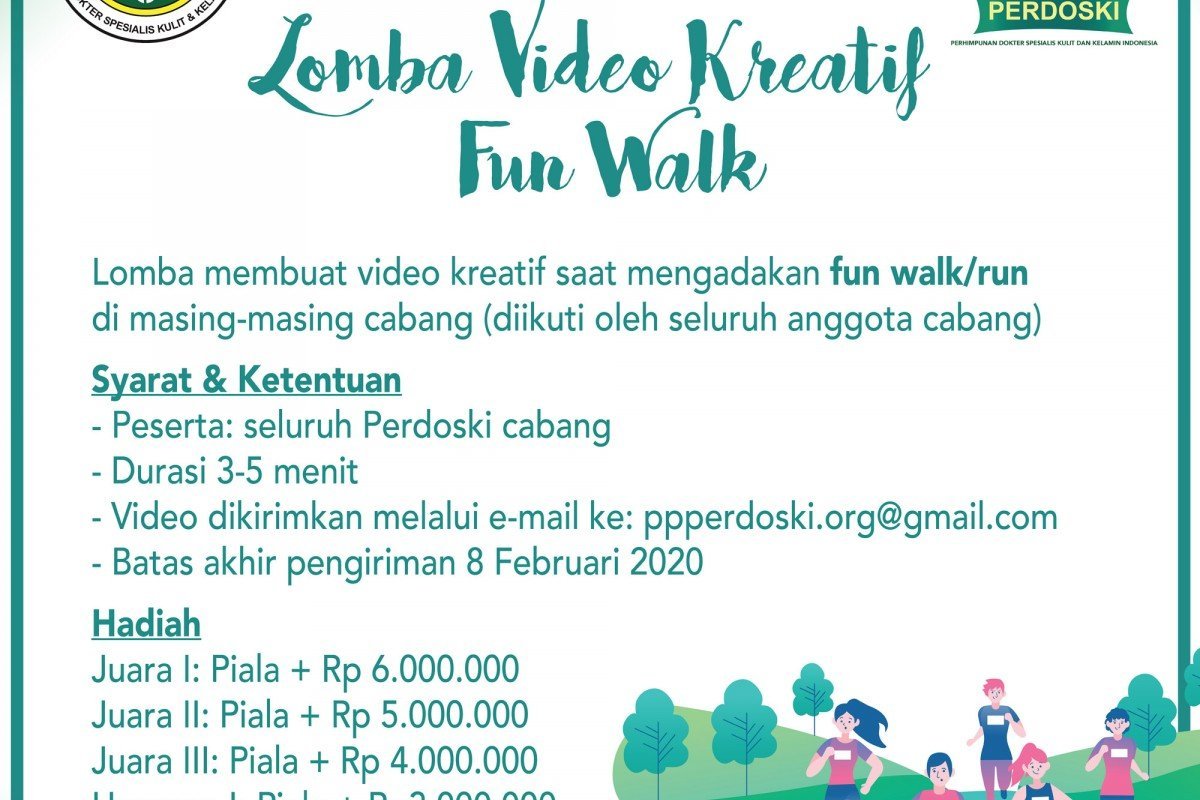 Lomba Video Kreatif menyambut Ulang Tahun PERDOSKI 2020