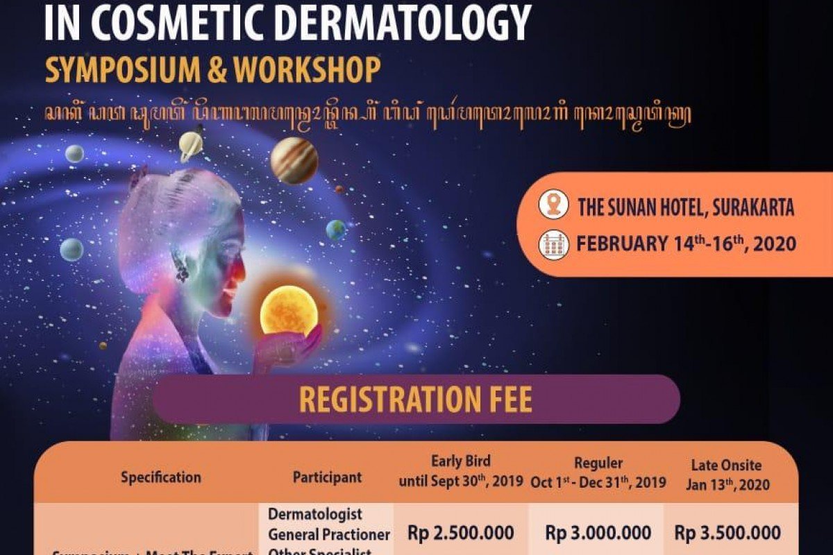 Simposium dan Workshop COSMIC 2 “From Evidence to Experience in Cosmetic Dermatology”