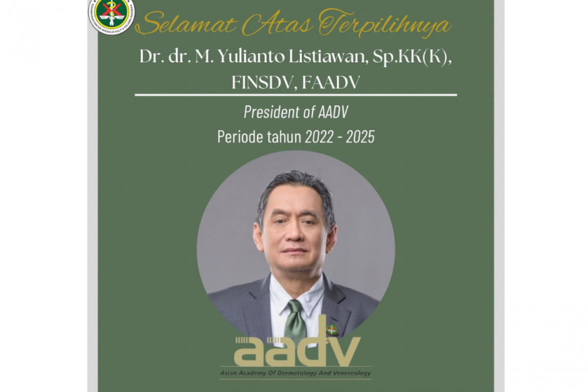 Selamat dan Sukses : Dr. dr. M. Yulianto Listiawan, Sp.KK(K), FINSDV, FAADV
